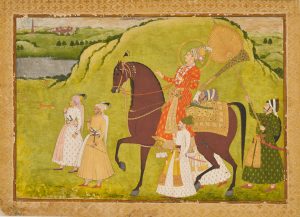 Maharaja Abhai Singh on Horseback, ca. 1725